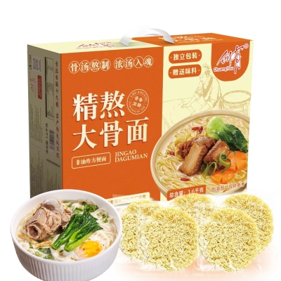 创有精熬大骨面（净含量：1400克）